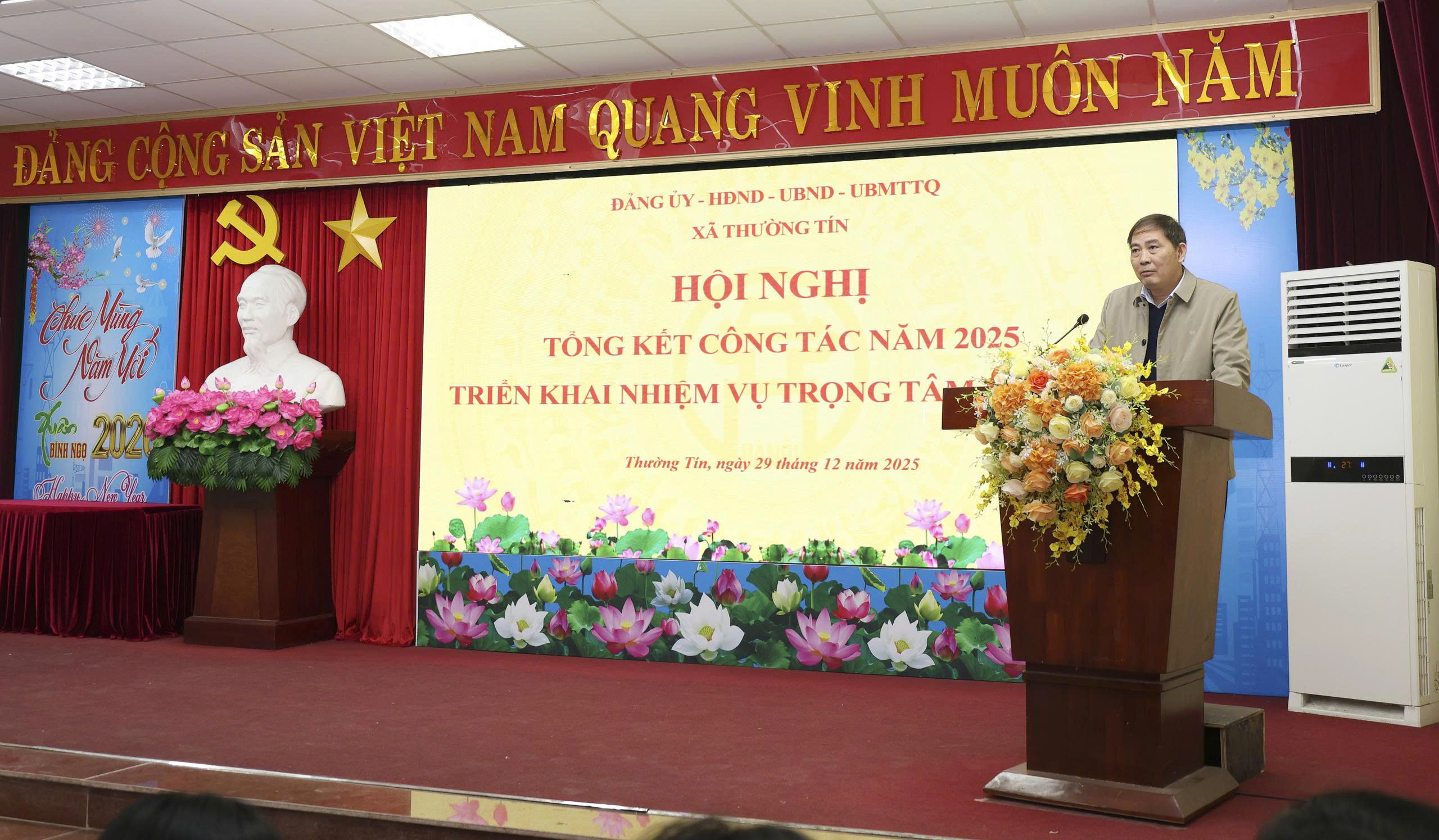 Xã Thường Tín triển khai nhiệm vụ năm 2026