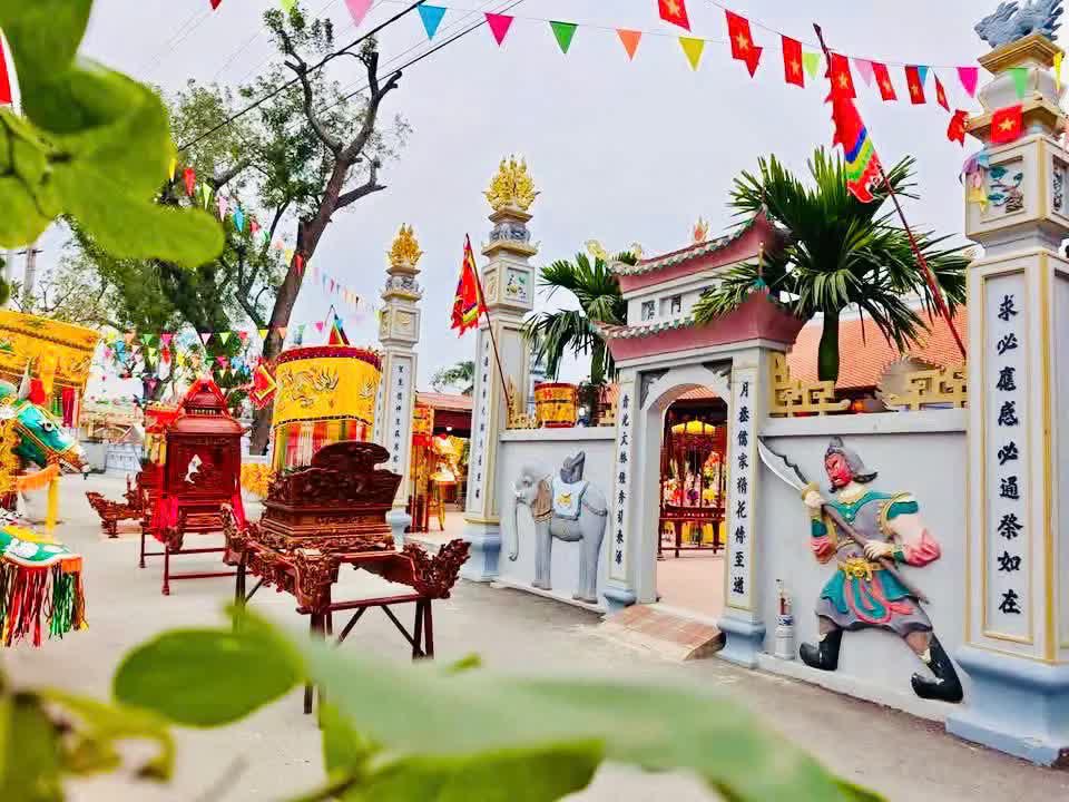 Xã Ngọc Hồi khánh thành các công trình tu bổ, tôn tạo di tích lịch sử - văn hóa- Ảnh 3.