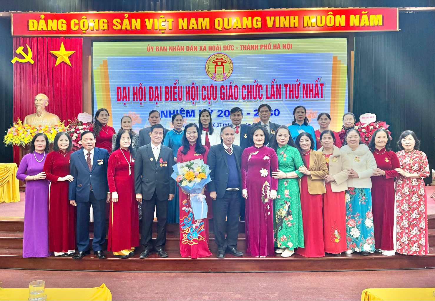 Đại hội đại biểu Hội Cựu giáo chức xã Hoài Đức lần thứ I, nhiệm kỳ 2025-2030.- Ảnh 9.