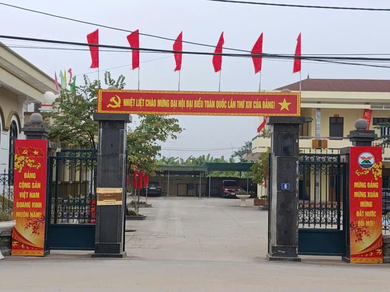 Hồng Sơn rực rỡ cờ hoa mừng năm mới 2026 và hướng tới Đại hội Đại biểu toàn quốc lần thứ XIV của Đảng- Ảnh 1.