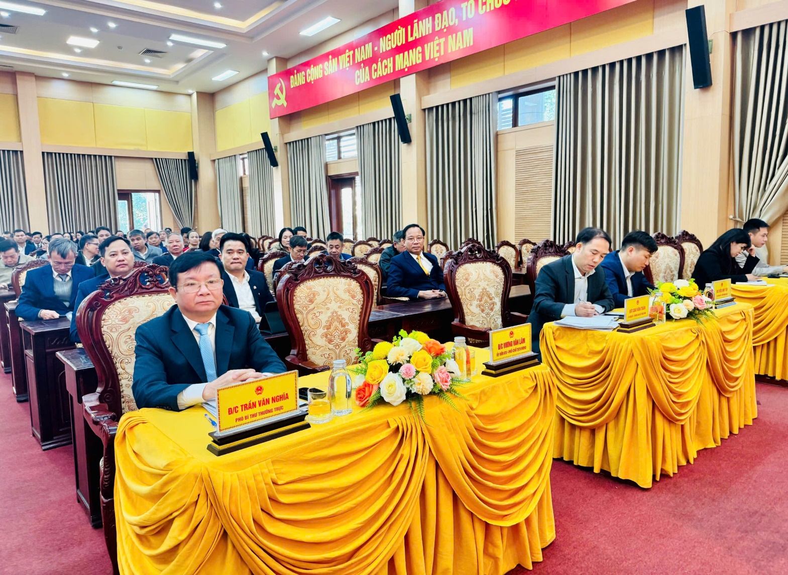 HĐND xã Hoài Đức tổ chức kỳ họp thứ 4 (Kỳ họp chuyên đề)- Ảnh 1.