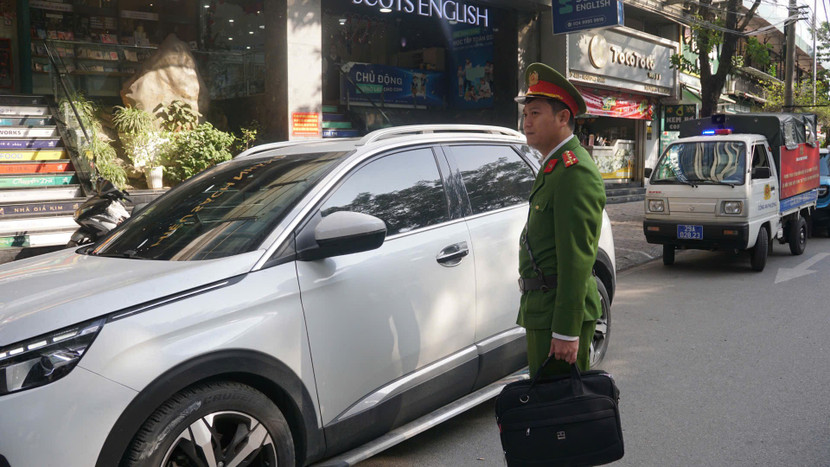 Duy trì xử lý các điểm vi phạm trật tự đô thị tại khu vực ngõ 460 Khương Đình- Ảnh 6.