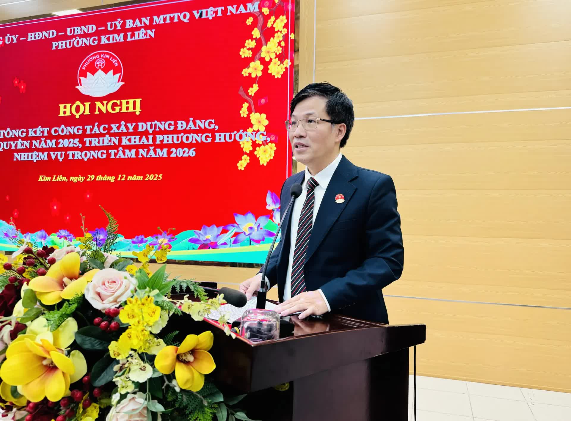 Phường Kim Liên hoàn thành toàn diện các nhiệm vụ trọng tâm năm 2025- Ảnh 1.