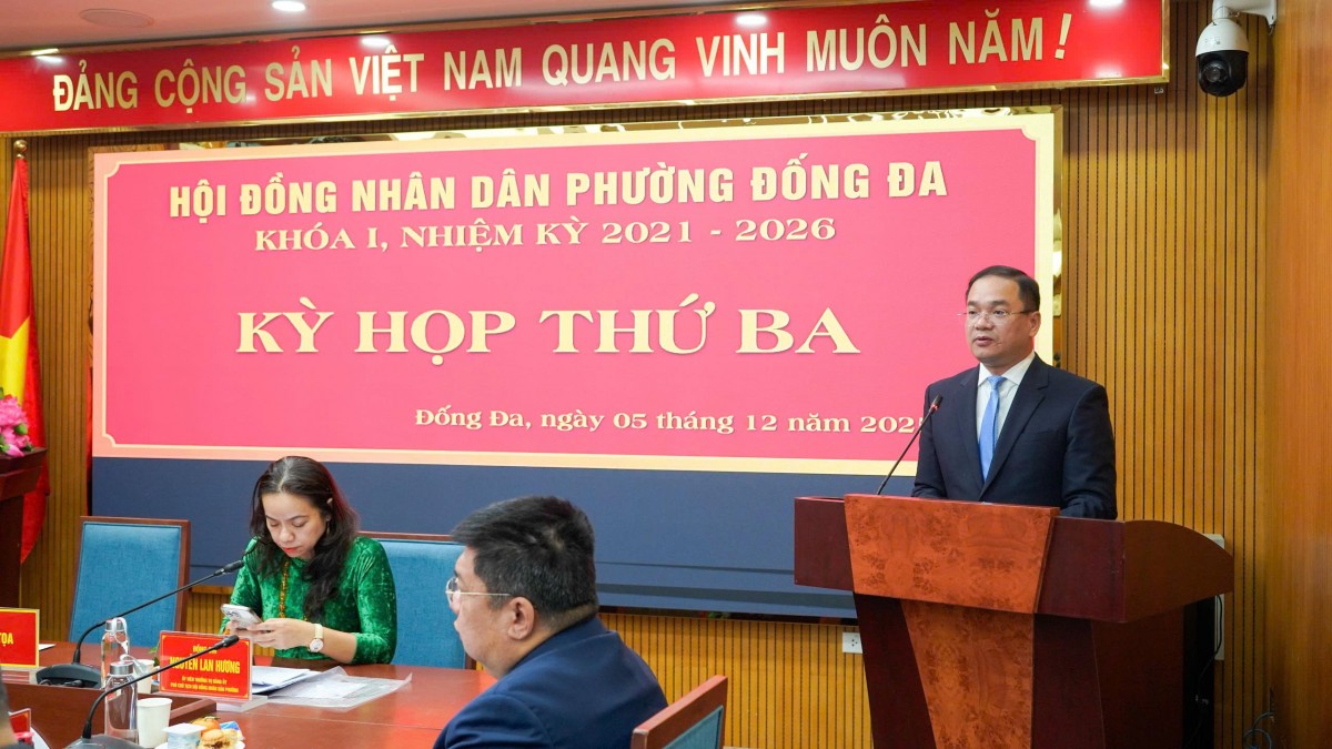 HĐND phường Đống Đa: Quyết nghị các giải pháp đột phá, tạo tiền đề cho năm 2026- Ảnh 1.