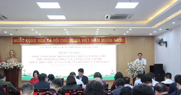 Phường Giảng Võ: triển khai kế hoạch cưỡng chế giải phóng mặt bằng đường Vành đai 1