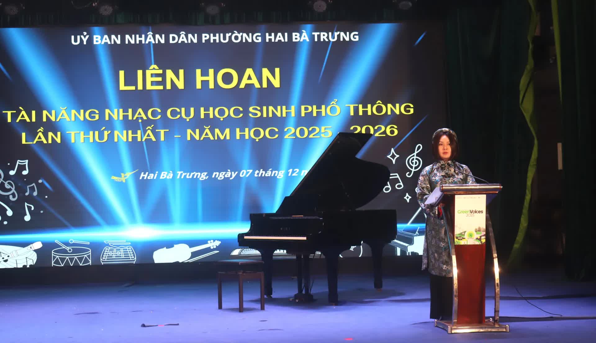 Liên hoan "Tài năng nhạc cụ học sinh phổ thông phường Hai Bà Trưng": lan tỏa giá trị tốt đẹp của âm nhạc đến cộng đồng- Ảnh 4.