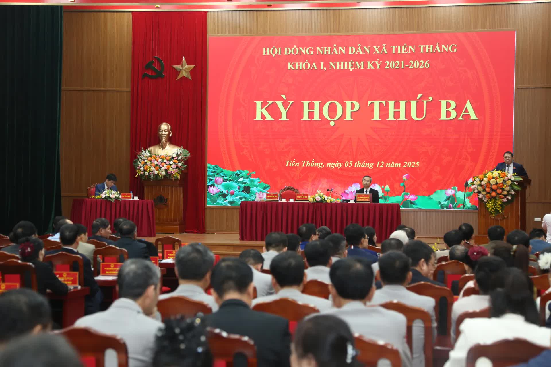 HĐND xã Tiến Thắng tổ chức Kỳ họp thứ Ba với nhiều nội dung quan trọng- Ảnh 3.