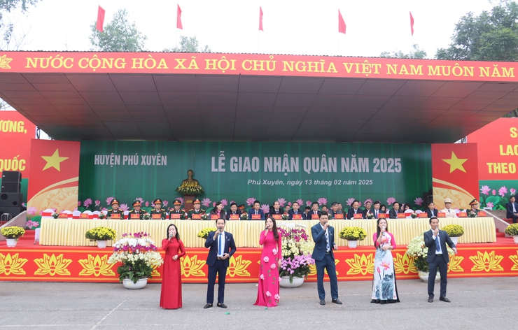 Lễ giao nhận quân năm 2025- Ảnh 4.