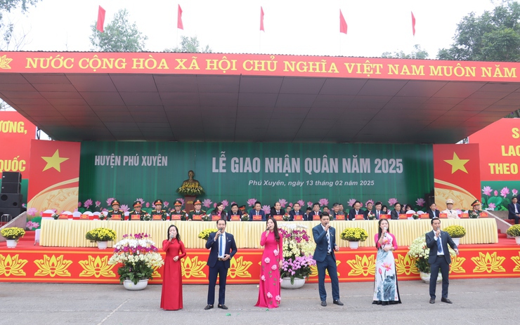Lễ giao nhận quân năm 2025