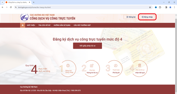 11 bước thực hiện thủ tục cấp, đổi giấy phép lái xe ô tô trực tuyến- Ảnh 1.