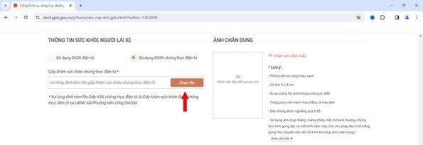 11 bước thực hiện thủ tục cấp, đổi giấy phép lái xe ô tô trực tuyến- Ảnh 8.