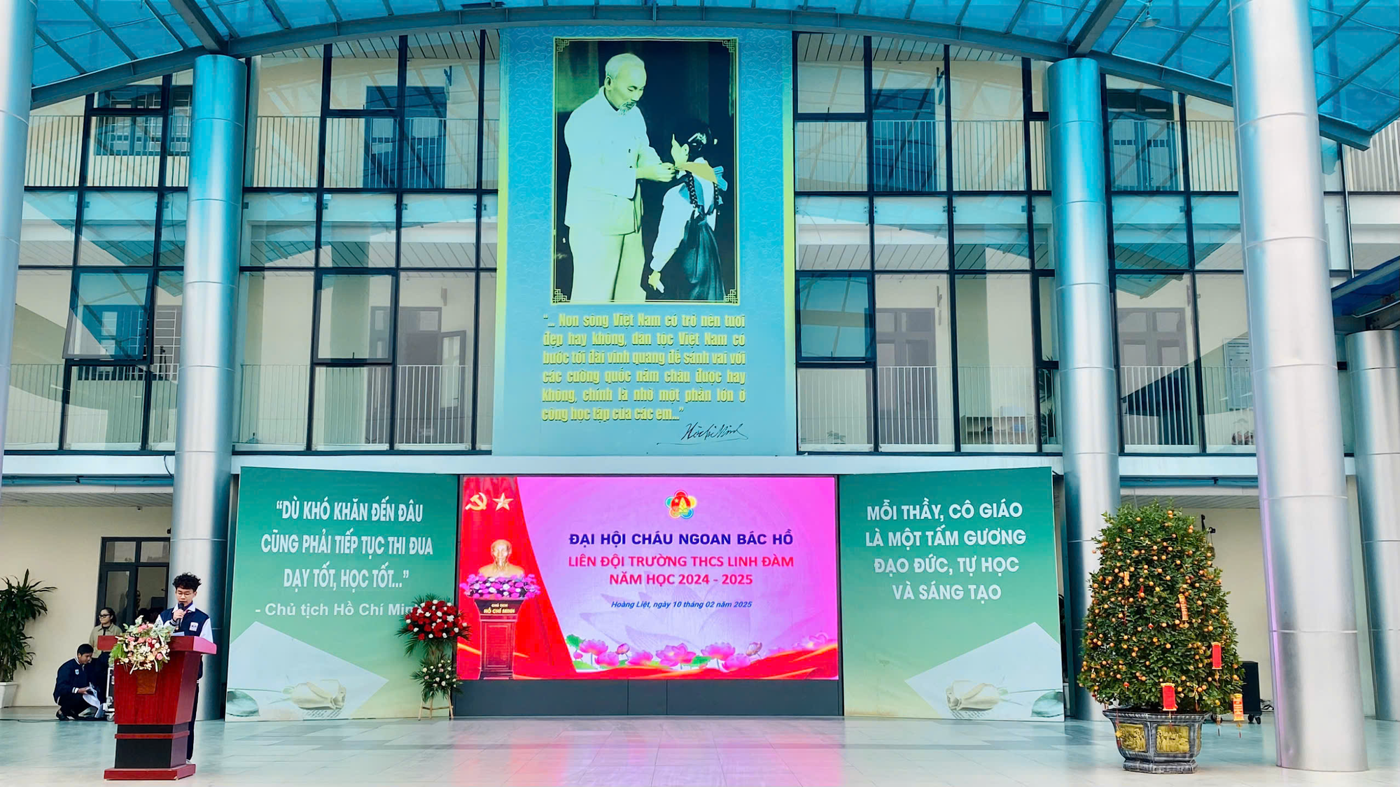 Liên đội trường THCS Linh Đàm- Ảnh 4.