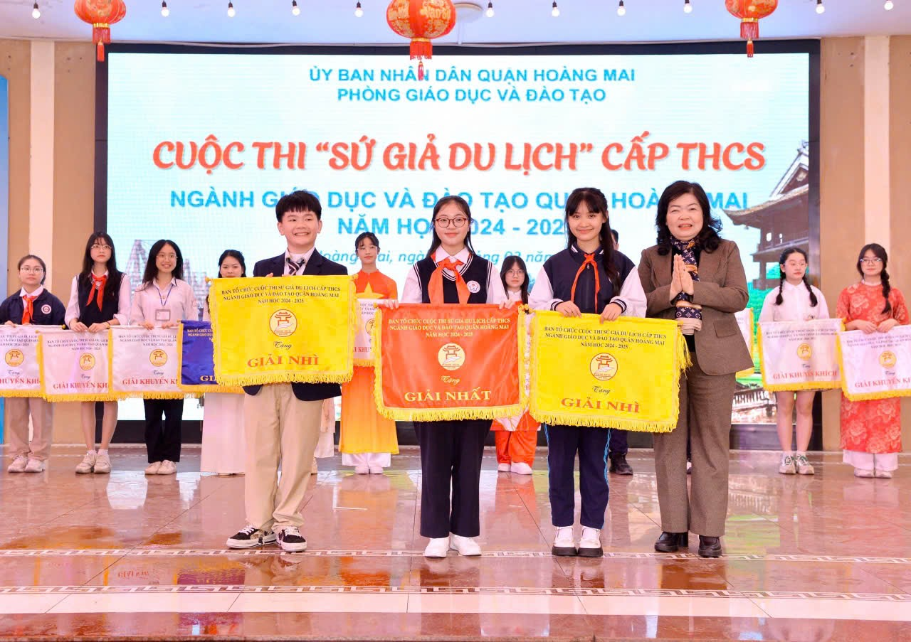 Trường THCS Lĩnh Nam đạt giải Nhất tại cuộc thi- Ảnh 5.