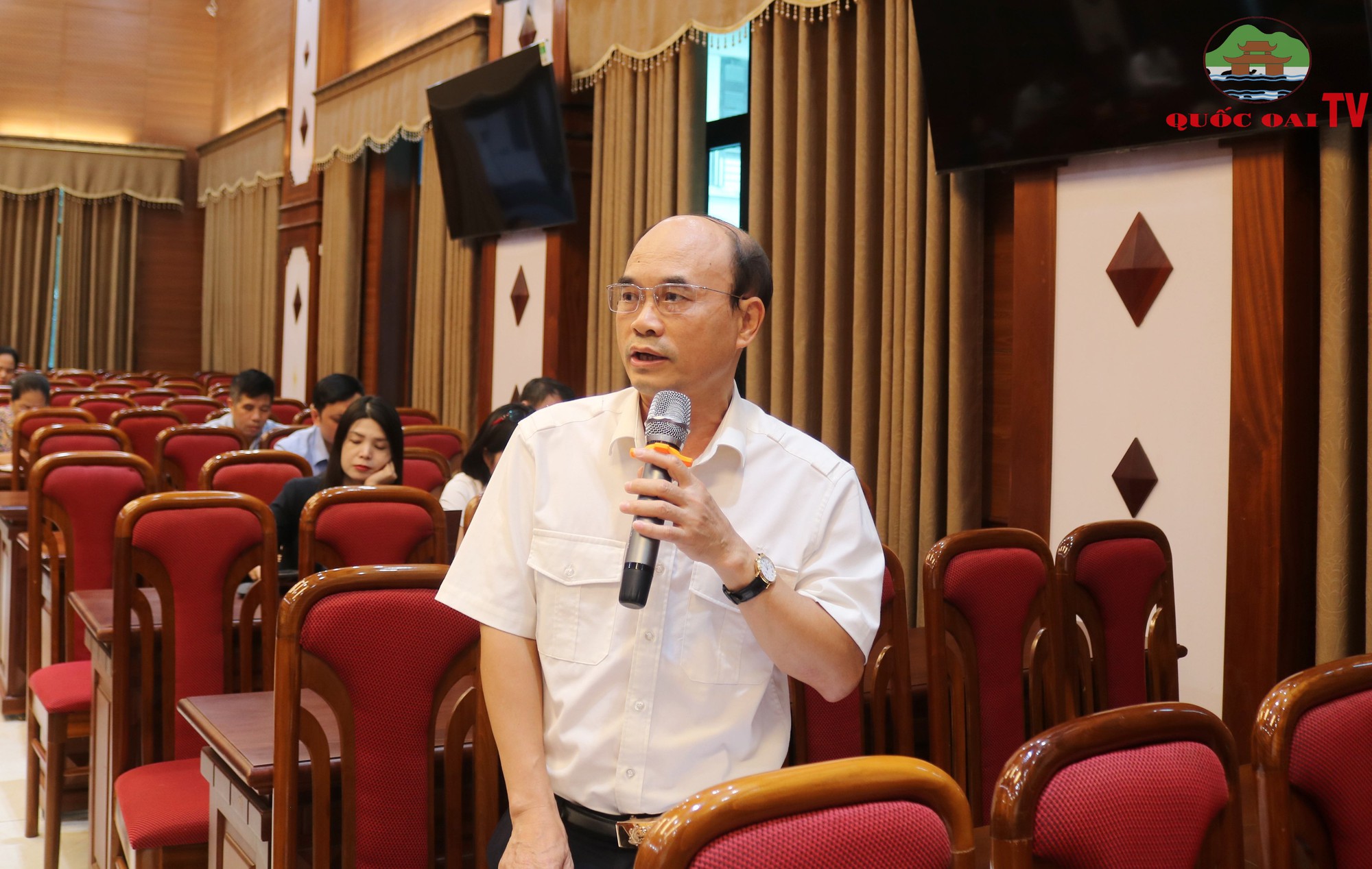 Quốc Oai triển khai Kế hoạch tổ chức phát động toàn dân tham gia các hoạt động chuyên đổi số, cải cách hành chính huyện  năm 2024- Ảnh 6.