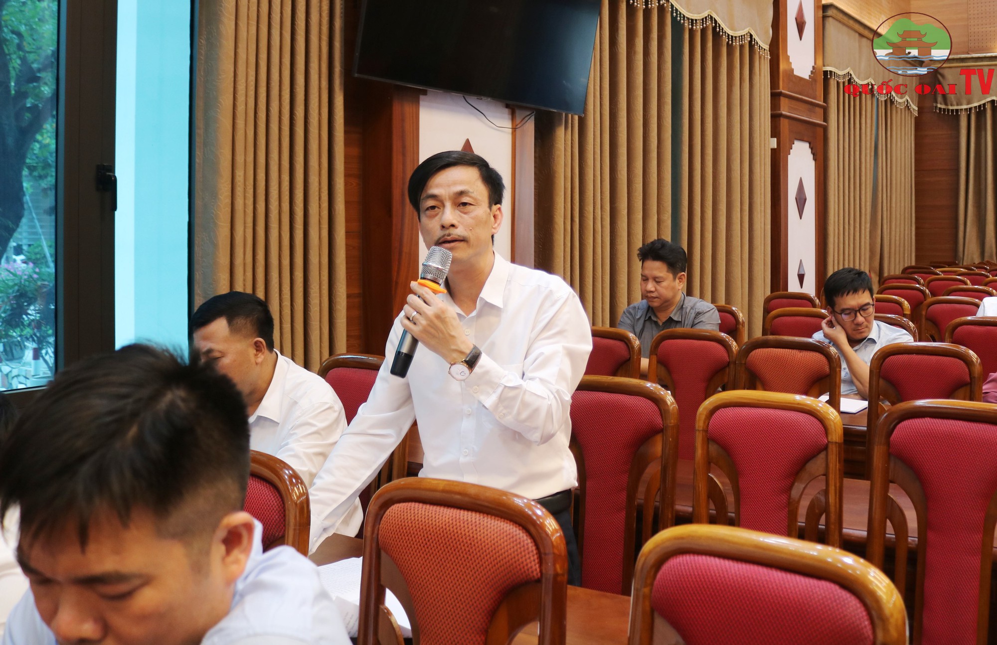 Quốc Oai triển khai Kế hoạch tổ chức phát động toàn dân tham gia các hoạt động chuyên đổi số, cải cách hành chính huyện  năm 2024- Ảnh 7.