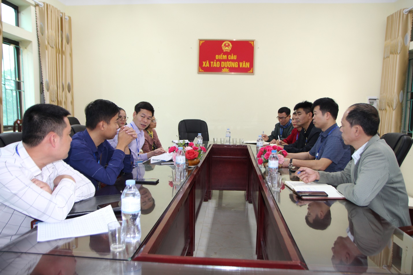 Kiểm tra công vụ tại xã Thái Hoà, Tảo Dương Văn, Trầm Lộng.- Ảnh 4.