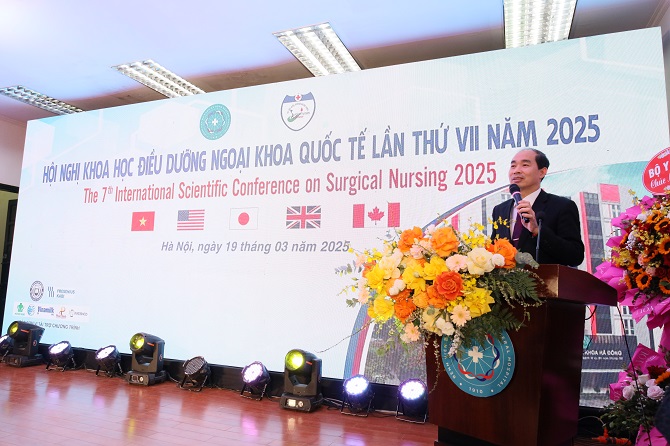 Bệnh viện đa khoa Hà Đông tổ chức Hội nghị khoa học Điều dưỡng ngoại khoa Quốc tế lần thứ 7- Ảnh 1.