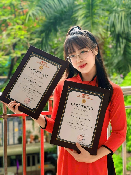 Cô Trần Quỳnh Trang giáo viên trẻ tài năng, tâm huyết- Ảnh 3.