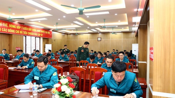 Hoài Đức tổ chức Hội thị Chỉ huy trưởng, Chính trị viên giỏi ban CHQS cấp xã năm 2025- Ảnh 8.