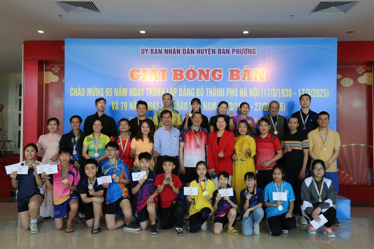 Giải Bóng bàn huyện Đan Phượng 2025 thành công tốt đẹp- Ảnh 3.