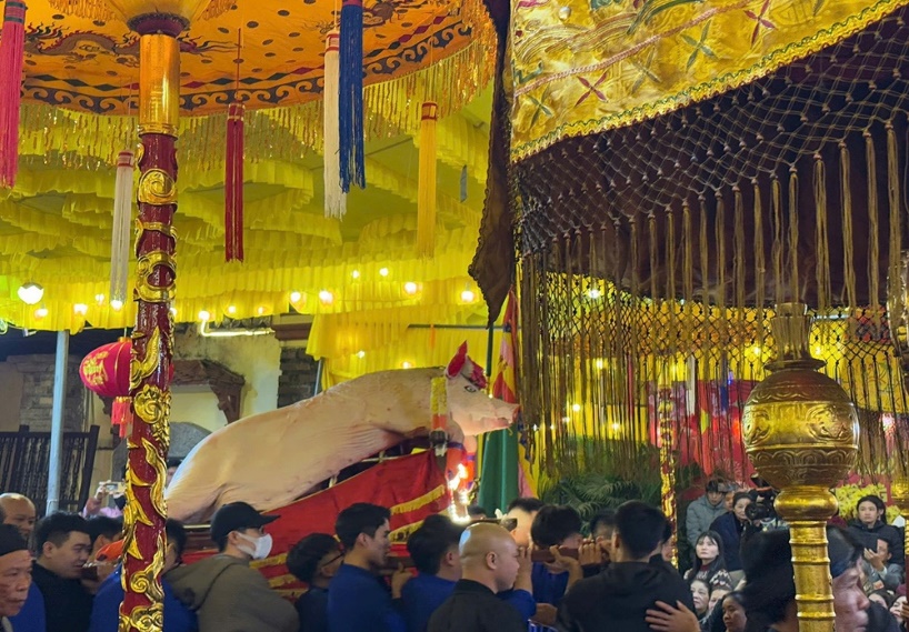 Độc đáo các lễ hội truyền thống huyện Hoài Đức - giữ gìn nét đẹp văn hóa Việt- Ảnh 1.