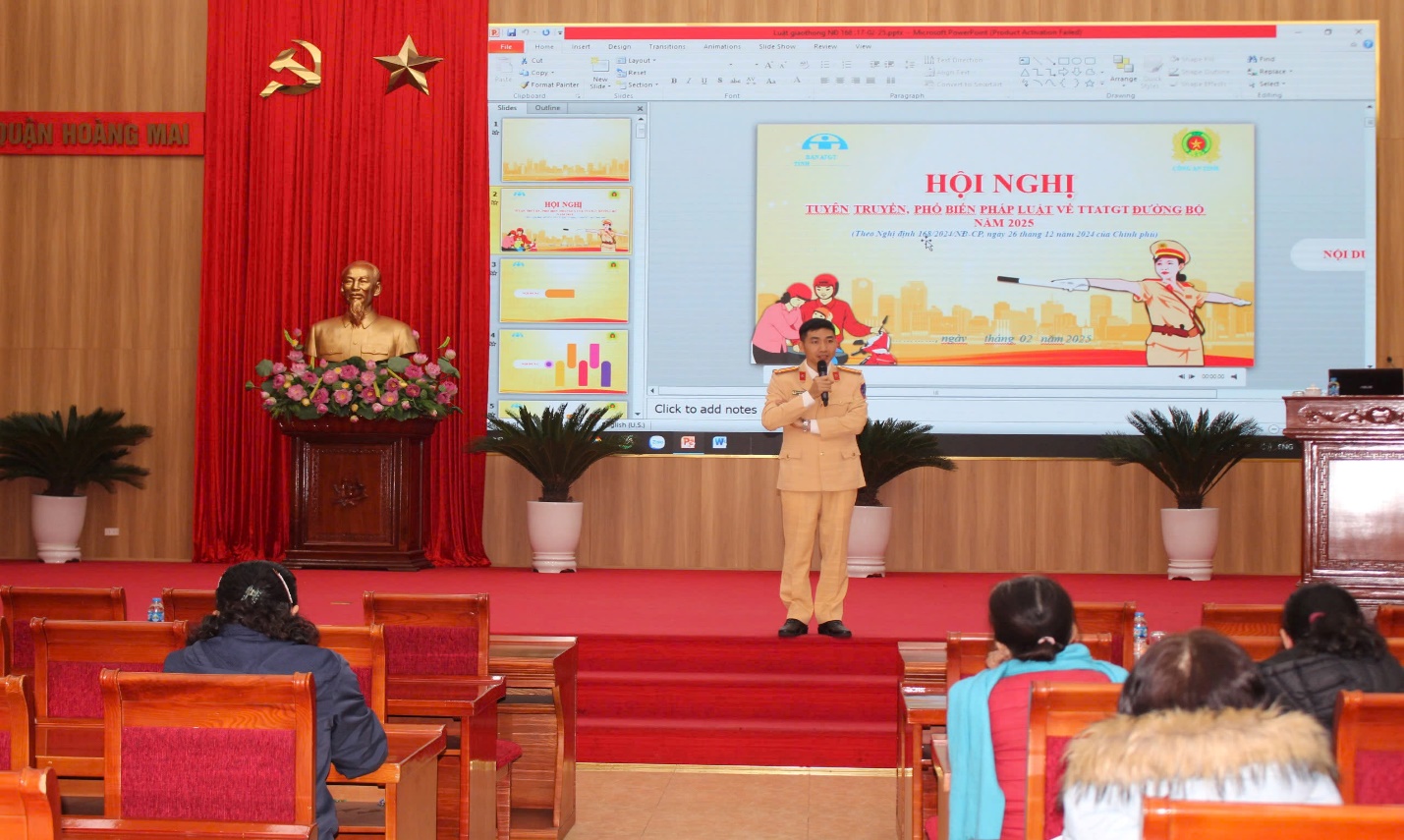 Hội nghị phổ biến, tuyên truyền luật xử phạt vi phạm hành chính về trật tự, an toàn giao thông trong lĩnh vực giao thông đường bộ- Ảnh 2.