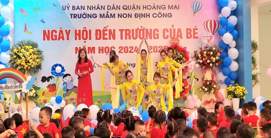 Trường mầm non Định Công: cô Nguyễn Thị Anh Đào – Tấm gương sáng về nghị lực và sự công hiến- Ảnh 2.