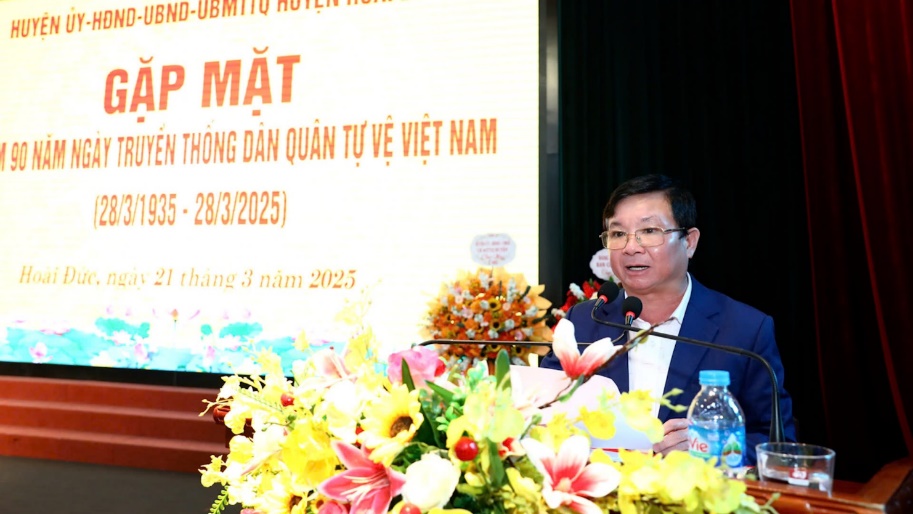 Hoài Đức: 5 tập thể, 6 cá nhân được khen thưởng nhân kỷ niệm 90 năm ngày truyền thống dân quân tự vệ Việt Nam- Ảnh 6.
