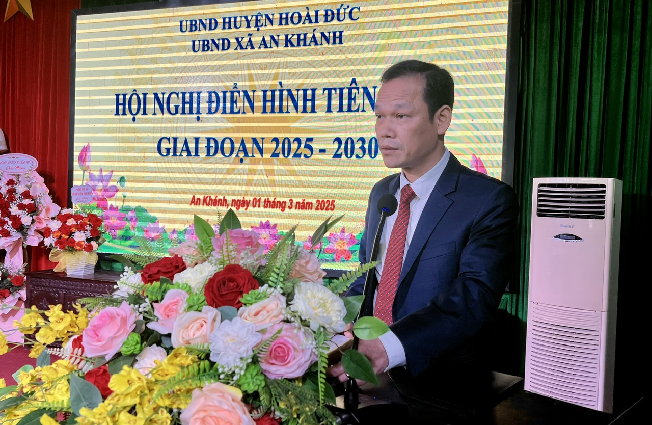 Xã An Khánh biểu dương Điển hình tiên tiến, Người tốt - Việc tốt trên địa bàn giai đoạn 2020 - 2025- Ảnh 6.