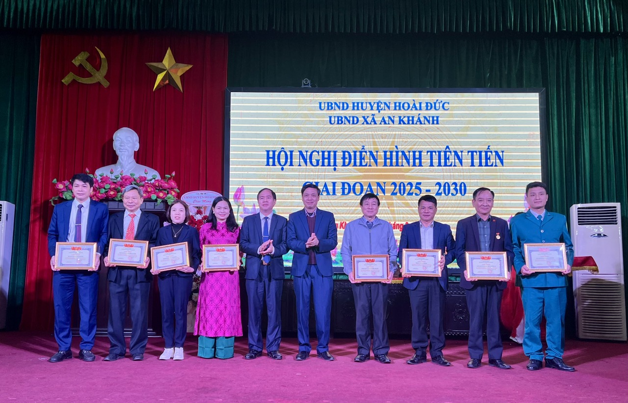 Xã An Khánh biểu dương Điển hình tiên tiến, Người tốt - Việc tốt trên địa bàn giai đoạn 2020 - 2025- Ảnh 7.