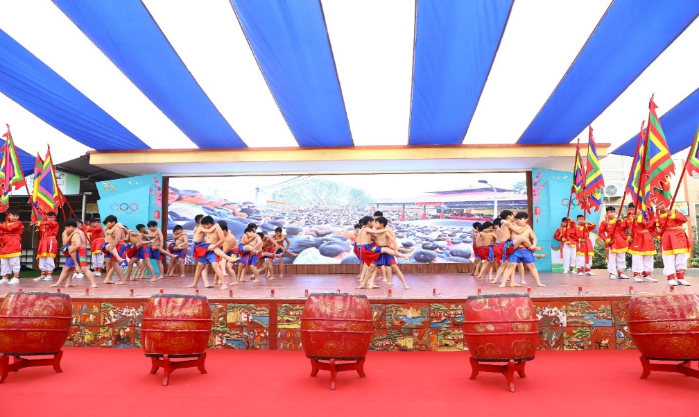 Chuyên đề môn giáo dục thể chất tích hợp giáo dục quốc phòng an ninh thông qua các hoạt động lễ hội truyền thống tại quê hương Hoài Đức- Ảnh 6.