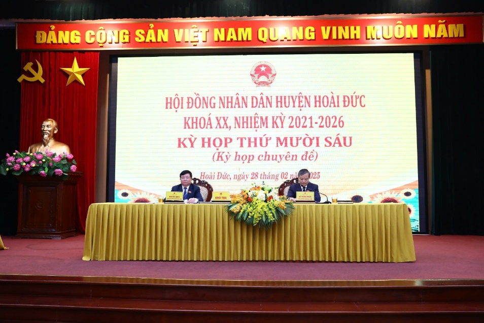 HĐND huyện thông qua Đề án sắp xếp bộ máy hành chính các cơ quan chức năng thuộc UBND huyện- Ảnh 1.