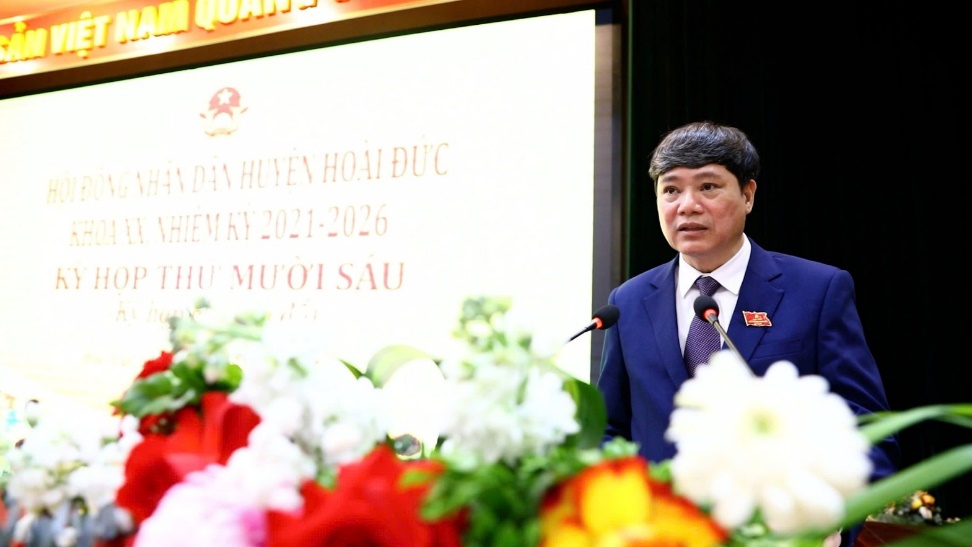 HĐND huyện thông qua Đề án sắp xếp bộ máy hành chính các cơ quan chức năng thuộc UBND huyện- Ảnh 4.