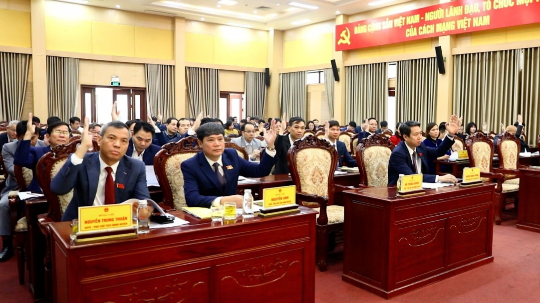 HĐND huyện thông qua Đề án sắp xếp bộ máy hành chính các cơ quan chức năng thuộc UBND huyện- Ảnh 8.