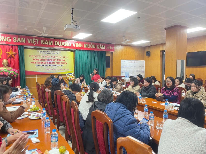 Trường THCS Tân Mai tổ chức chương trình giao lưu- Ảnh 1.