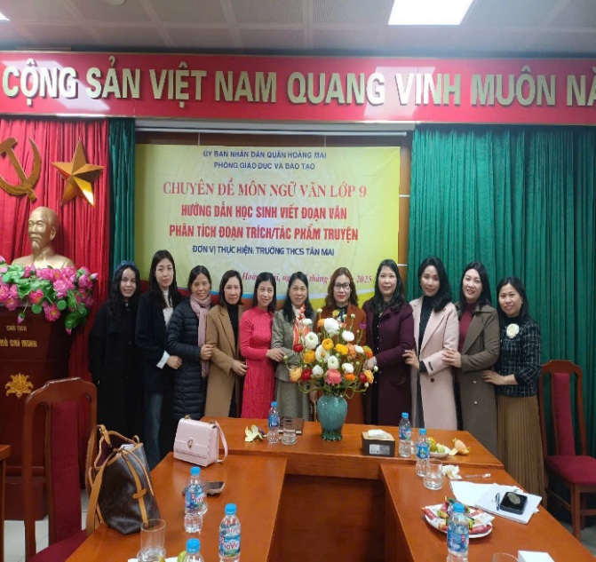 Trường THCS Tân Mai tổ chức chương trình giao lưu- Ảnh 2.