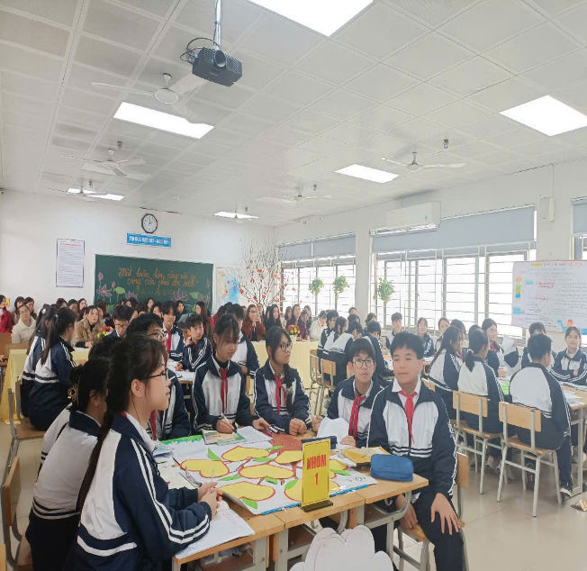 Trường THCS Tân Mai tổ chức chương trình giao lưu- Ảnh 4.