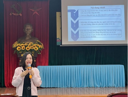 Hội nghị trang bị kiến thức làm cha mẹ, kiến thức bảo vệ trẻ em tại quận Hà Đông
- Ảnh 2.