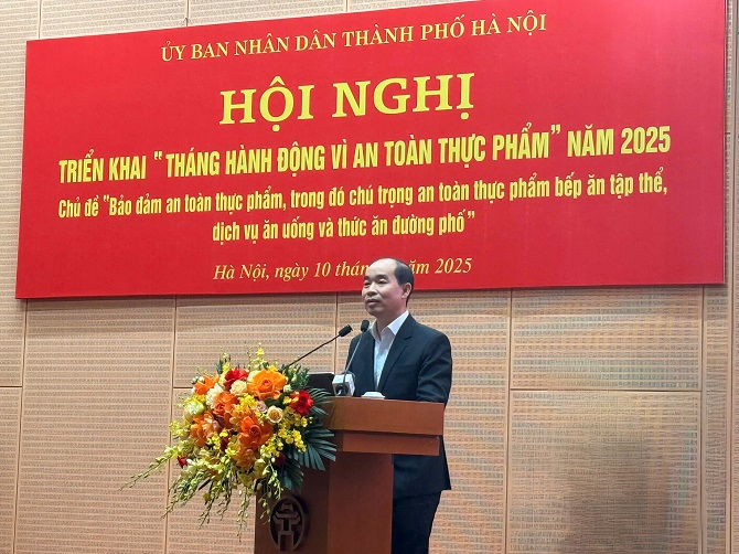 Hà Nội triển khai Tháng hành động vì an toàn thực phẩm năm 2025- Ảnh 2.