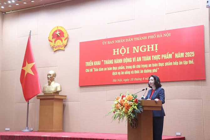 Hà Nội triển khai Tháng hành động vì an toàn thực phẩm năm 2025- Ảnh 4.