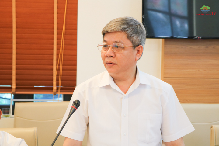 Sở Dân tộc và Tôn giáo Hà Nội làm việc với huyện Quốc Oai về công tác dân tộc, tín ngưỡng, tôn giáo năm 2025- Ảnh 6.