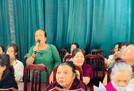 Hội nghị trang bị kiến thức, kỹ năng về phòng, chống bạo lực trên cơ sở giới cho người dân xã Hoàng Diệu, huyện Chương Mỹ- Ảnh 1.