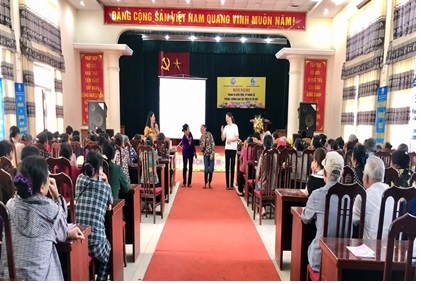 Hội nghị trang bị kiến thức, kỹ năng về phòng, chống bạo lực trên cơ sở giới cho người dân xã Hoàng Diệu, huyện Chương Mỹ- Ảnh 2.