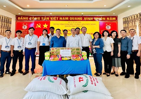 Lãnh đạo Sở Y tế Hà Nội thăm và làm việc tại Trung tâm Chăm sóc và Phục hồi chức năng người tâm thần số 1 Hà Nội 

- Ảnh 2.
