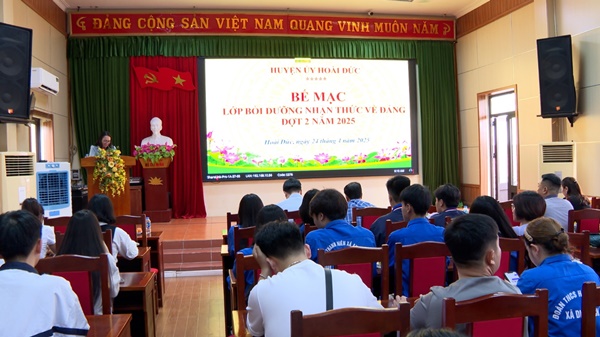 Bế mạc lớp Bồi dưỡng nhận thức về Đảng đợt 2 năm 2025- Ảnh 1.