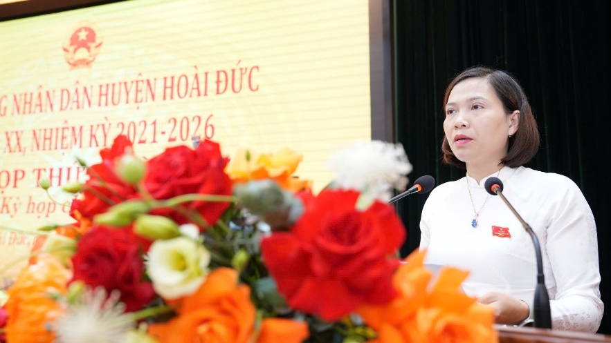 Hoài Đức: 95,65% số cử tri đại diện hộ gia đình đồng ý với phương án sắp xếp đơn vị hành chính cấp xã thuộc huyện- Ảnh 3.