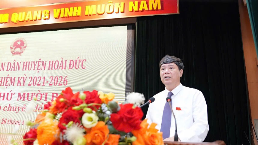 Hoài Đức: 95,65% số cử tri đại diện hộ gia đình đồng ý với phương án sắp xếp đơn vị hành chính cấp xã thuộc huyện- Ảnh 4.