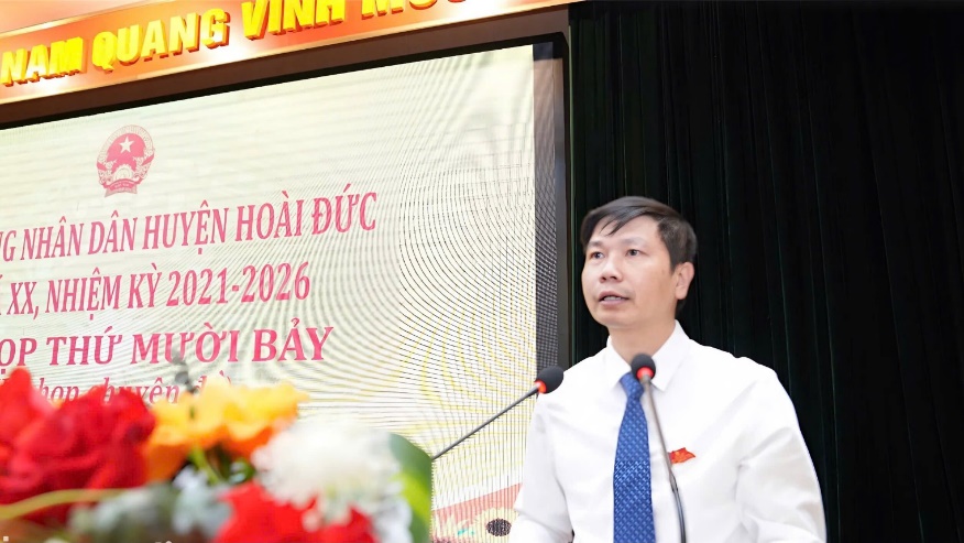 Hoài Đức: 95,65% số cử tri đại diện hộ gia đình đồng ý với phương án sắp xếp đơn vị hành chính cấp xã thuộc huyện- Ảnh 5.