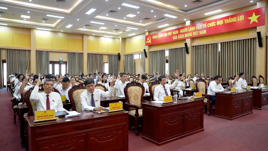 Hoài Đức: 95,65% số cử tri đại diện hộ gia đình đồng ý với phương án sắp xếp đơn vị hành chính cấp xã thuộc huyện- Ảnh 6.