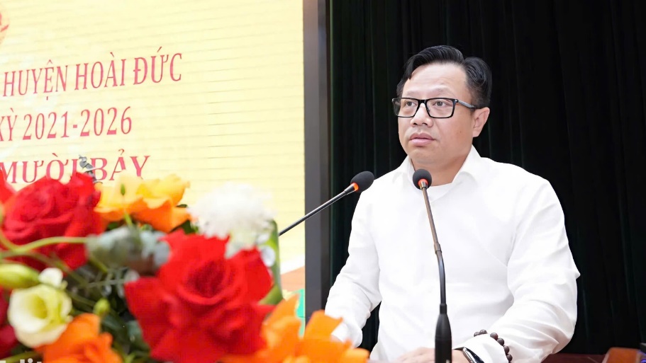 Hoài Đức: 95,65% số cử tri đại diện hộ gia đình đồng ý với phương án sắp xếp đơn vị hành chính cấp xã thuộc huyện- Ảnh 7.